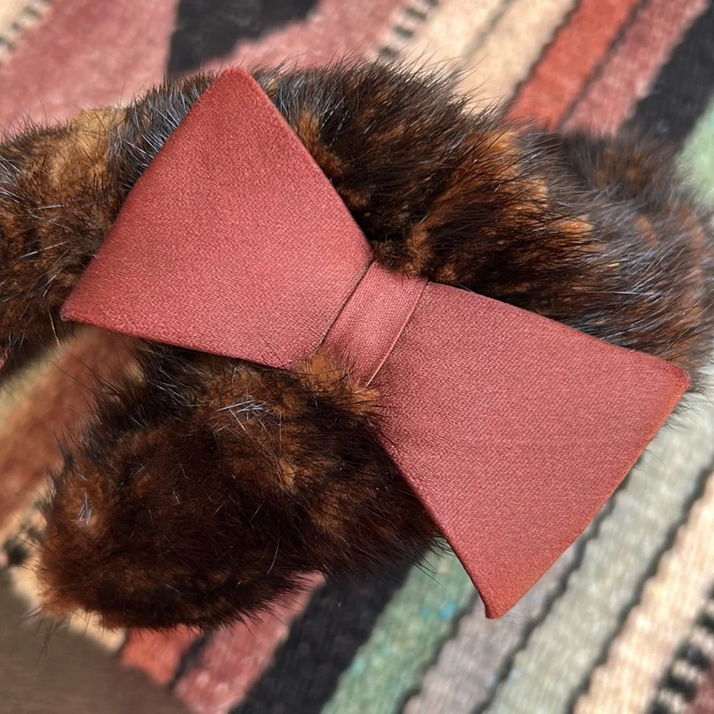 Vintage The May Company Cleveland Fur Calot Hat